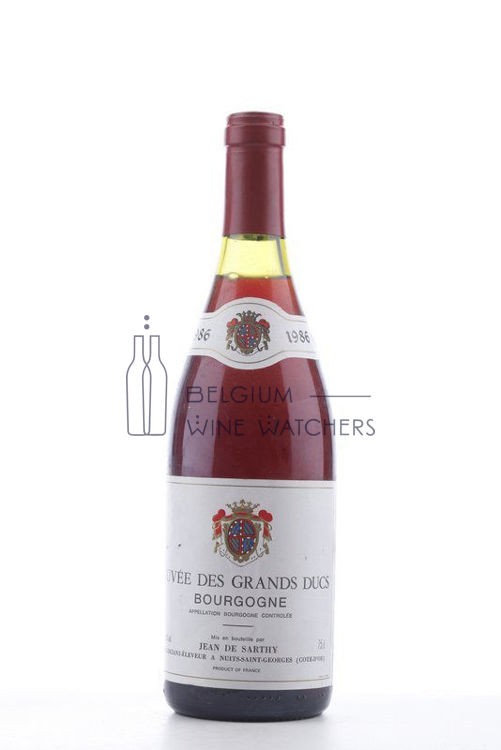 Image de 1986 BOURGOGNE ROUGE CUVEE DES GRANDS DUCS